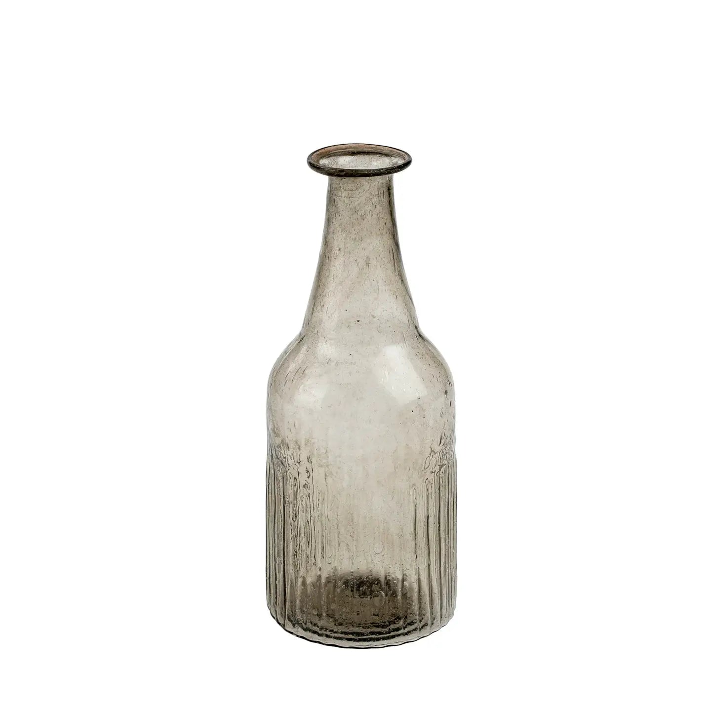 RECYCLED SMOKE BOTTLE VASE
