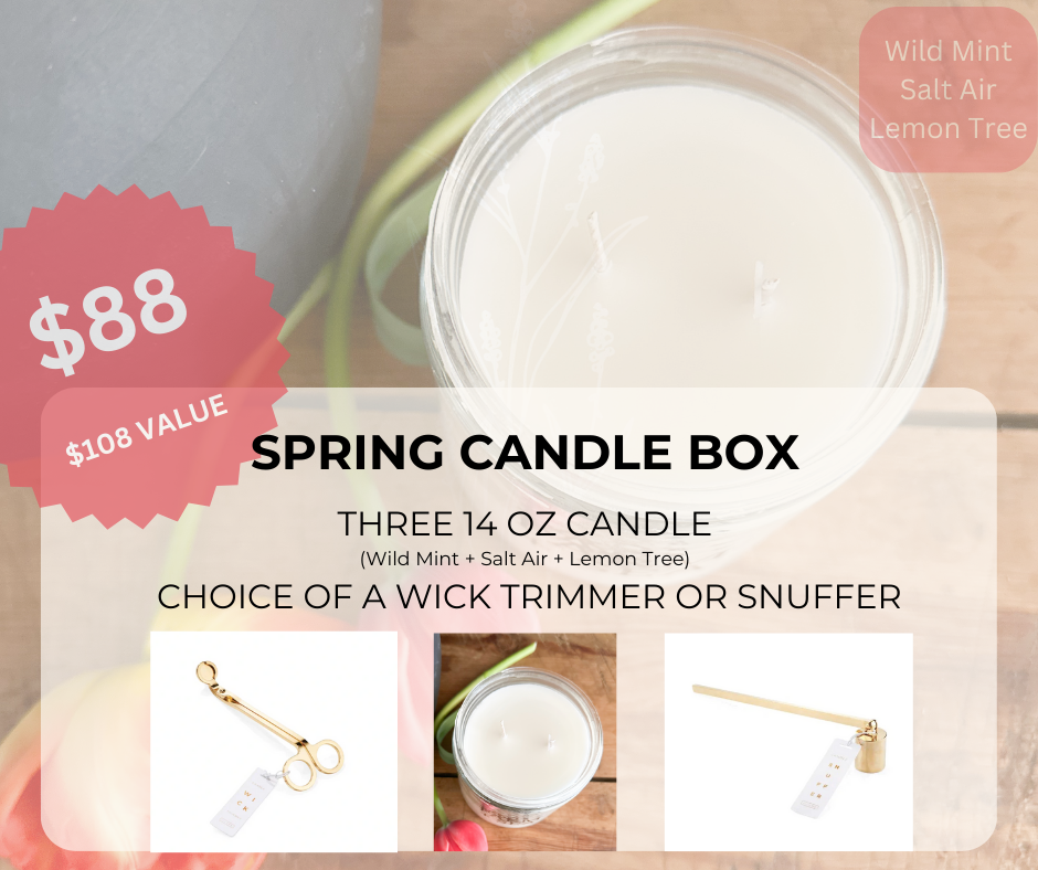 SPRING CANDLE BOX