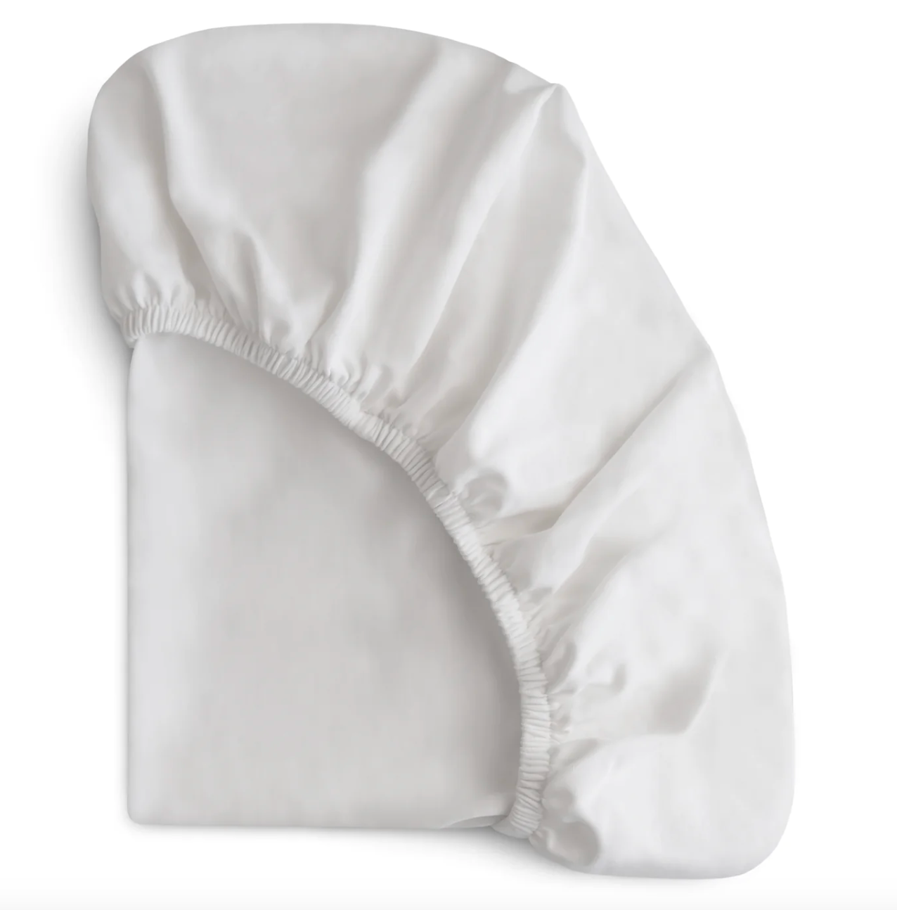 WHITE BASSINET SHEET