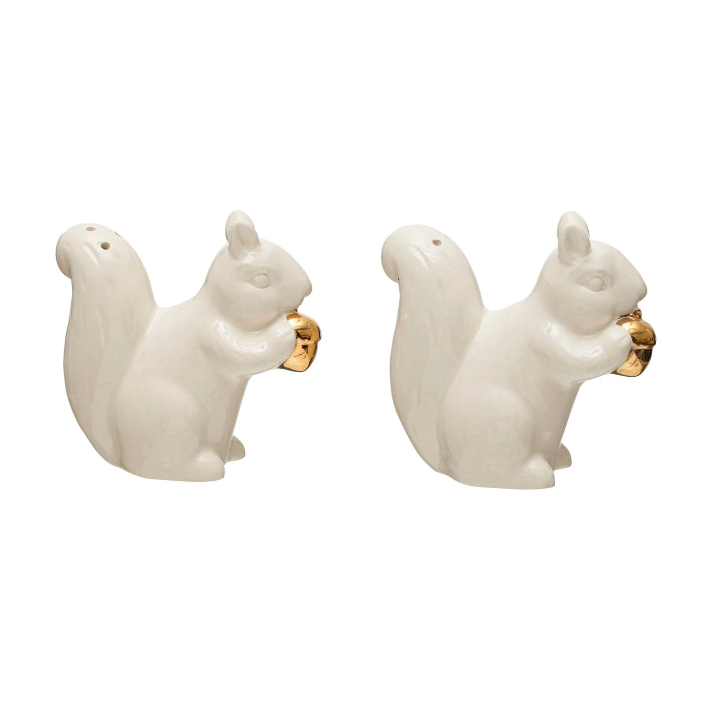 SQUIRREL SALT + PEPPER SHAKER