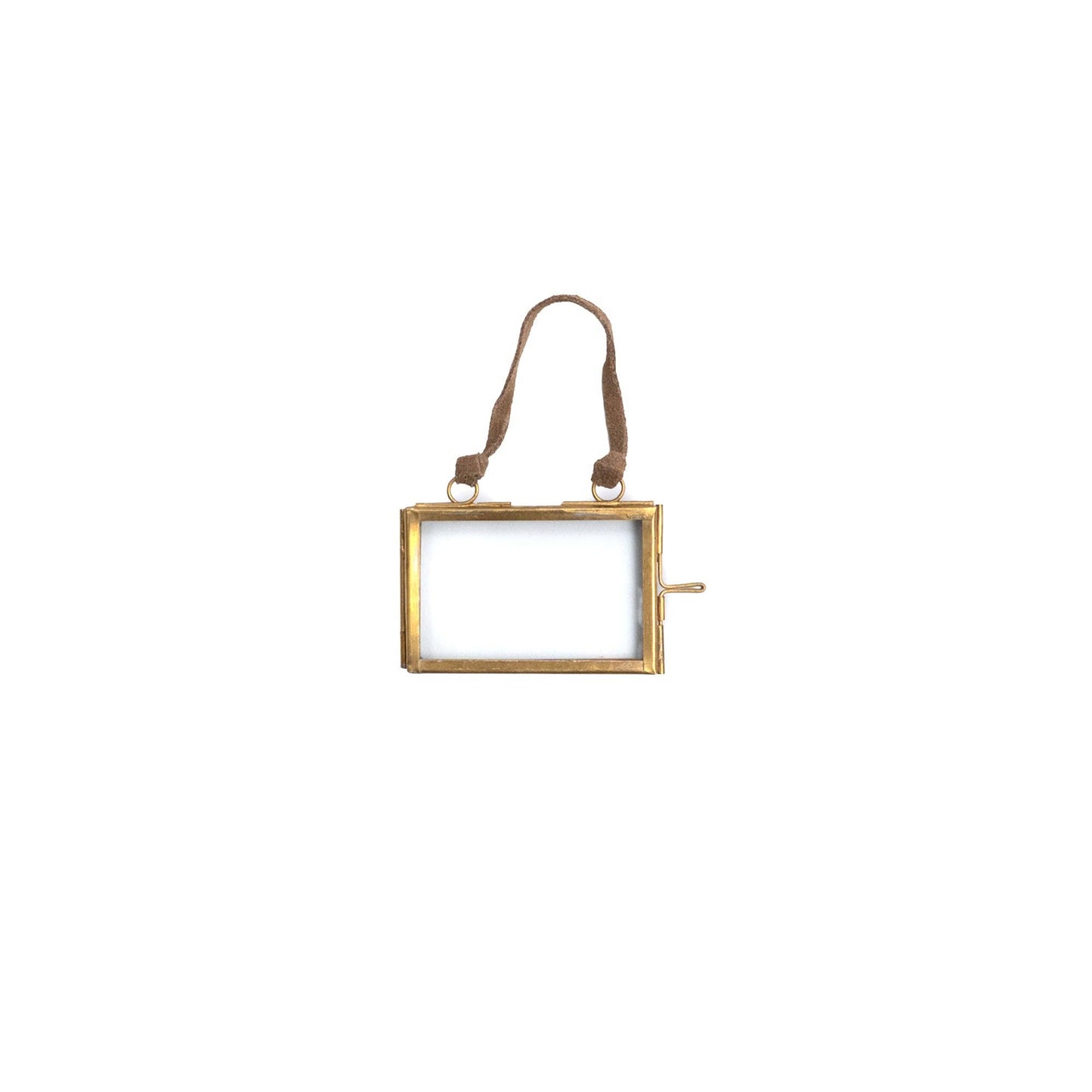 Brass Frame 2.5" X 1.5" Horizontal