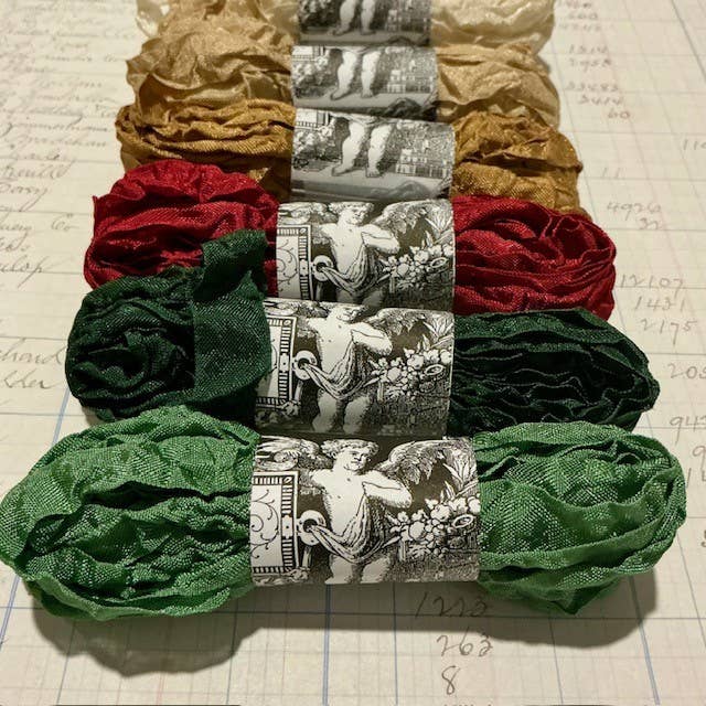 Crinkled Ribbon -colors vary