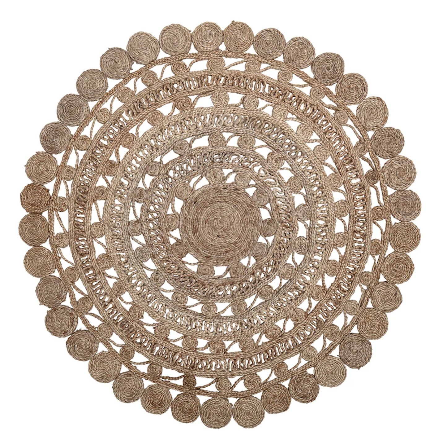 ROUND JUTE RUG