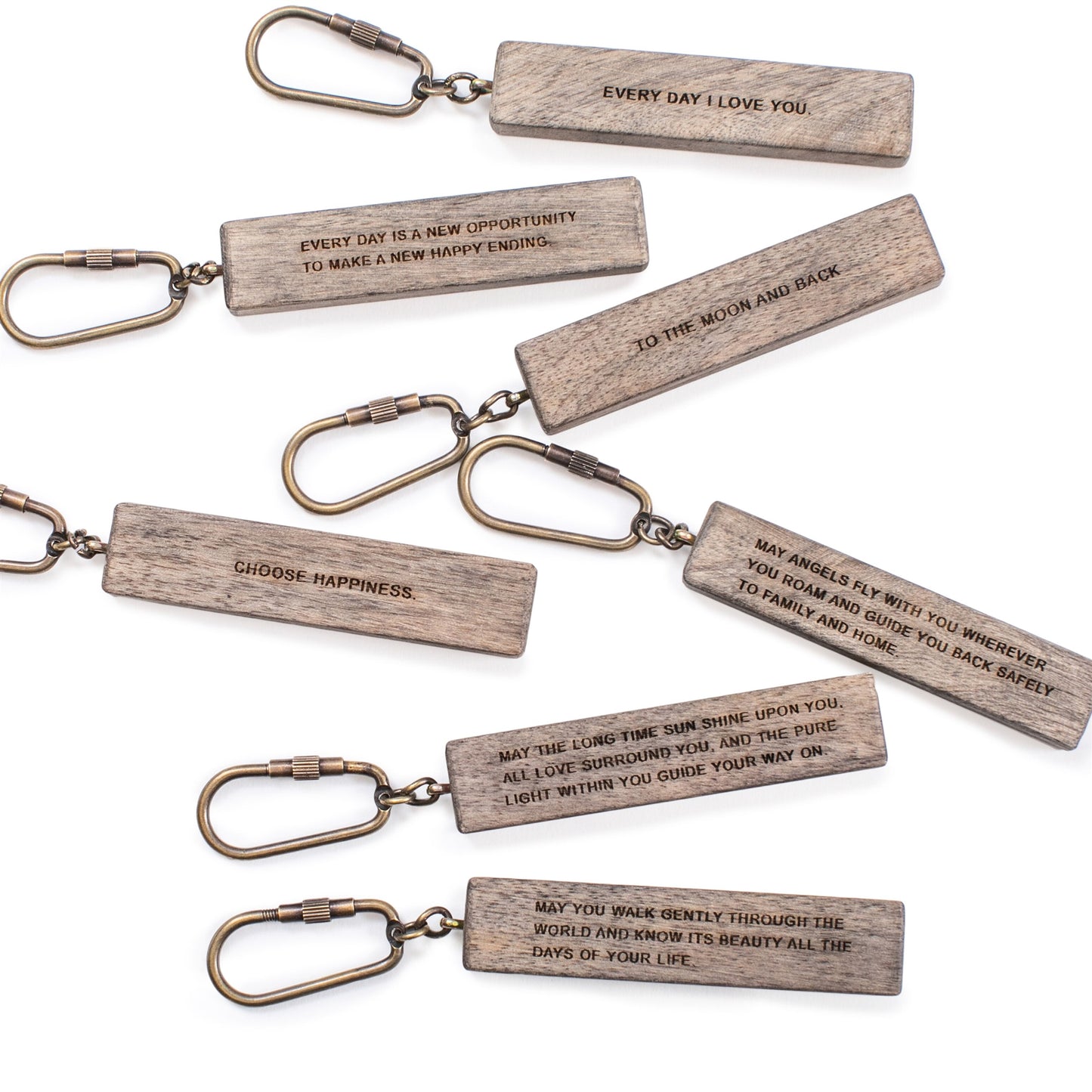 WOOD KEYCHAIN