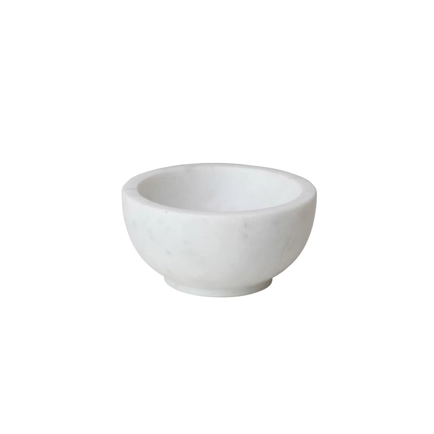 WHITE MARBLE BOWL