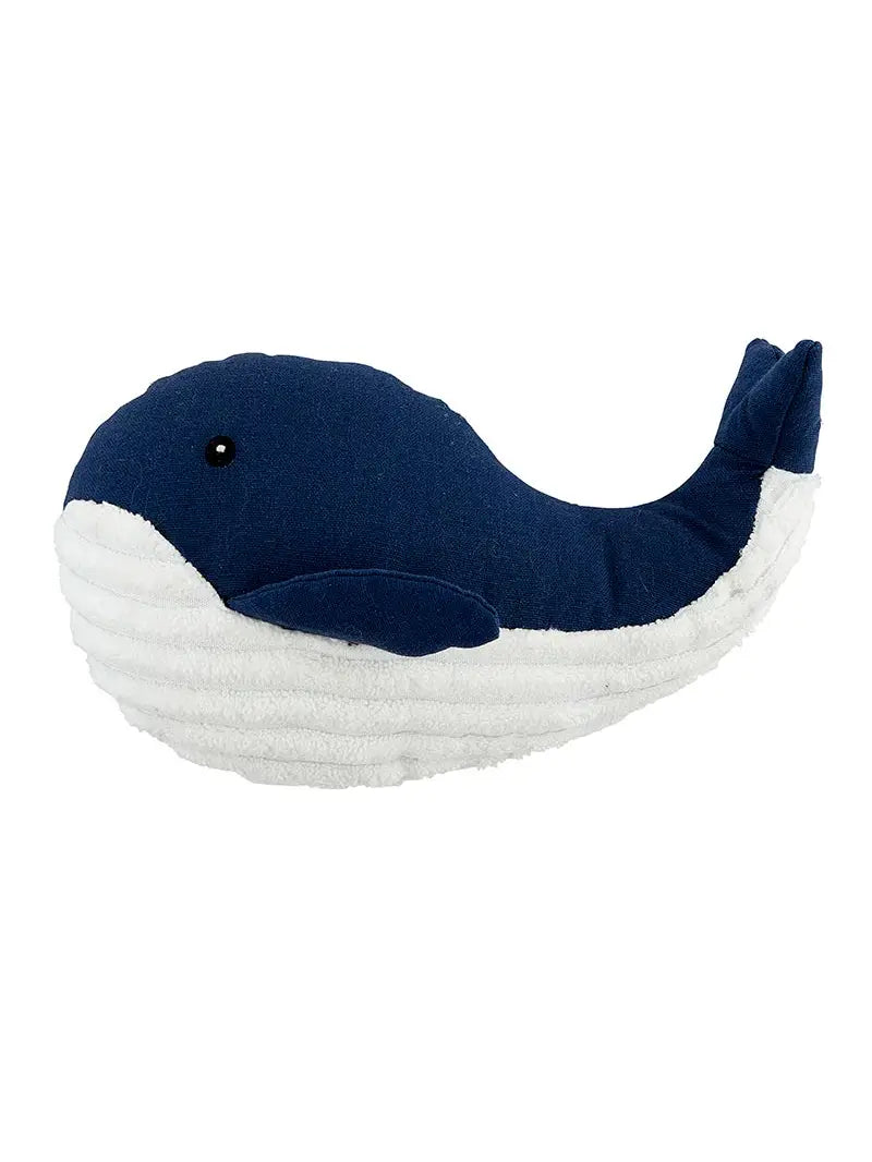 LINEN WHALE TOY
