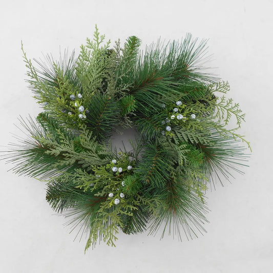 PINE CEDAR JUNIPER WREATH