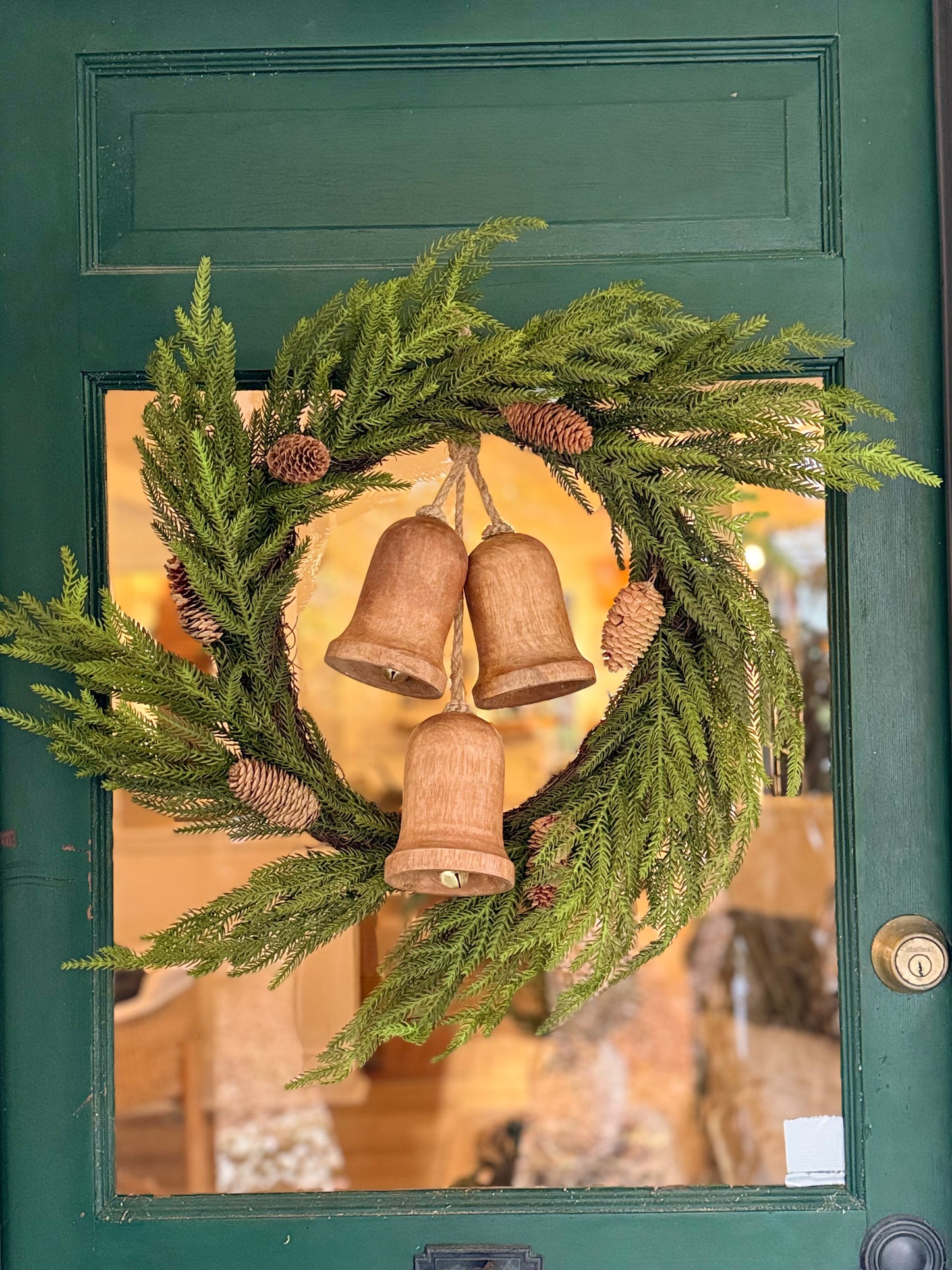 30" WOODEN JINGLE BELL