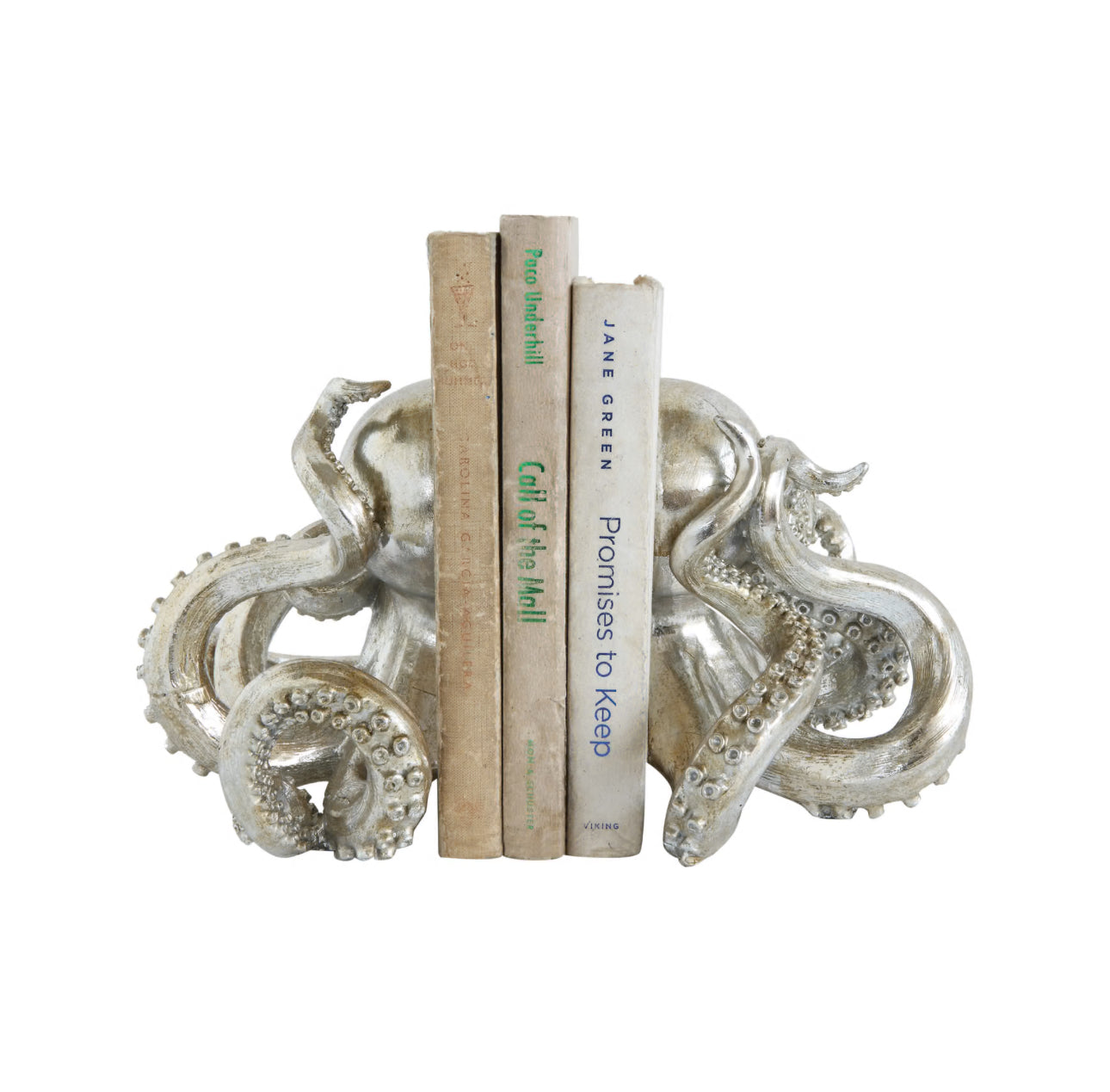 SET OF 2 OCTOPUS BOOKEND