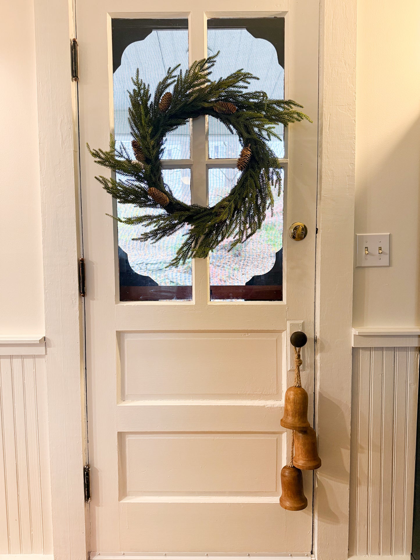 30" WOODEN JINGLE BELL