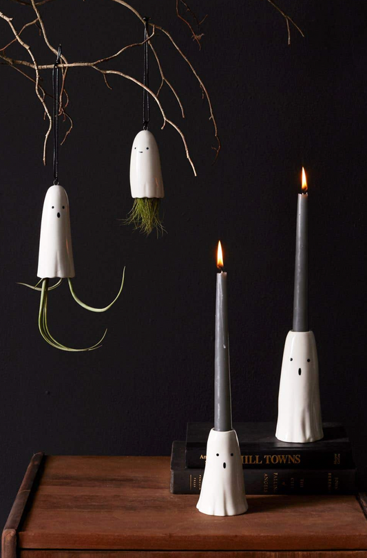 SMALL GHOST CANDLEHOLDER