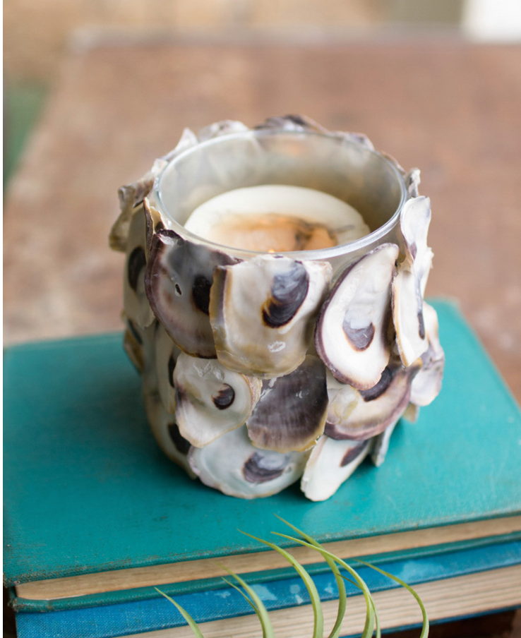 OYSTER CANDLE HOLDER