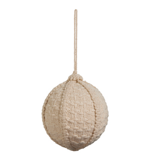 4.5" WOVEN ORNAMENT