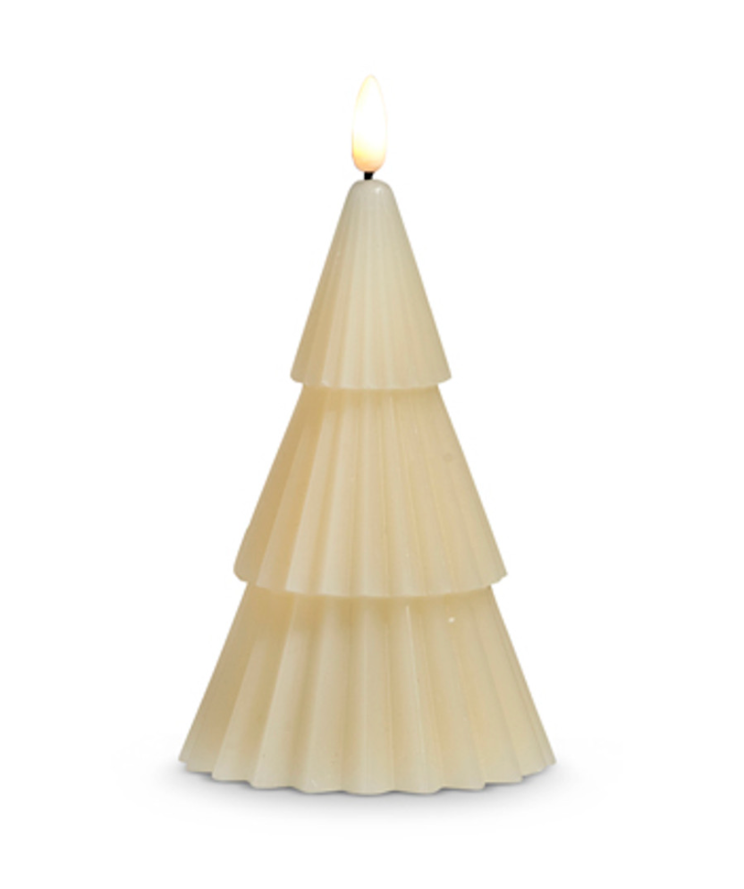 6" IVORY TREE CANDLE