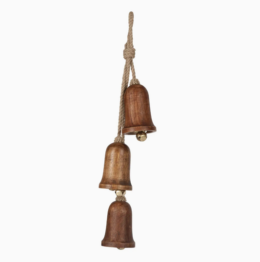 30" WOODEN JINGLE BELL