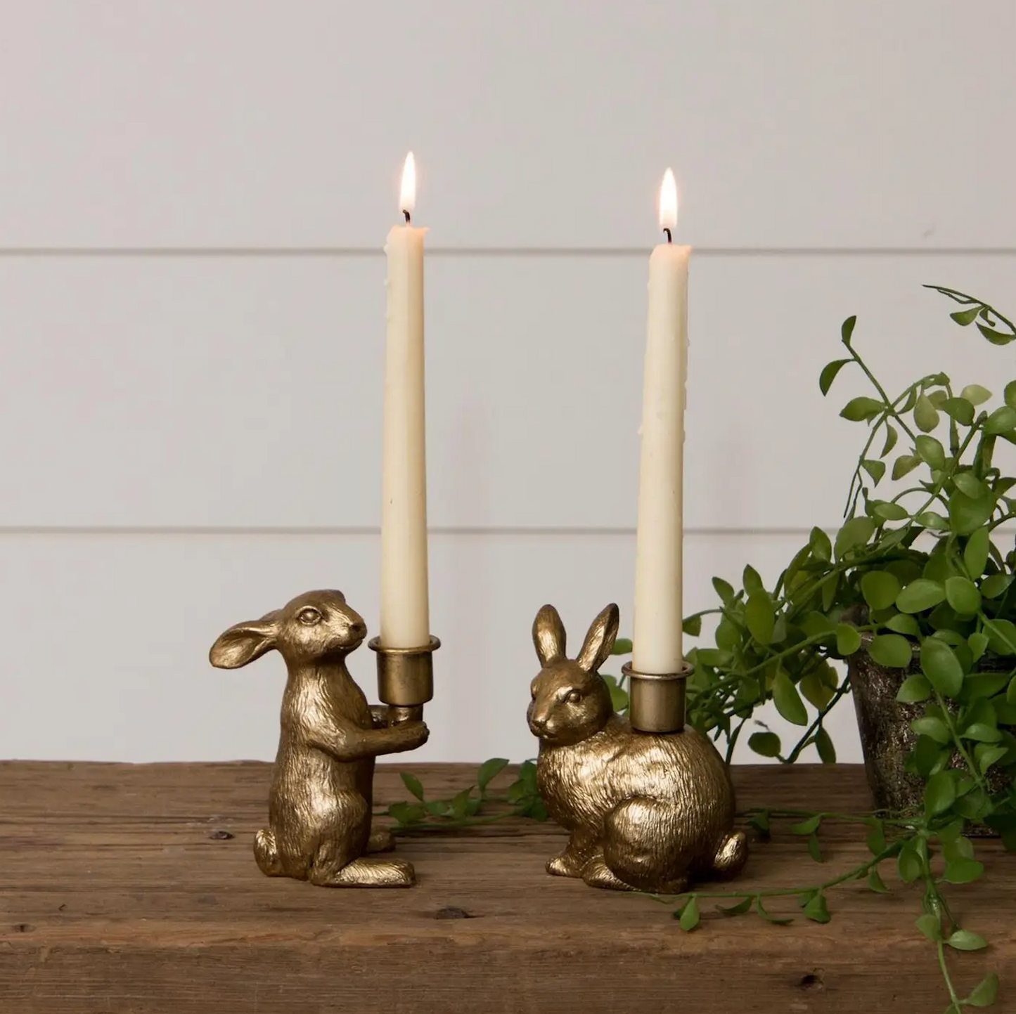 BUNNY TAPER CANDLE HOLDER