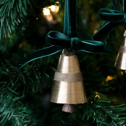 GOLD BELL ORNAMENT