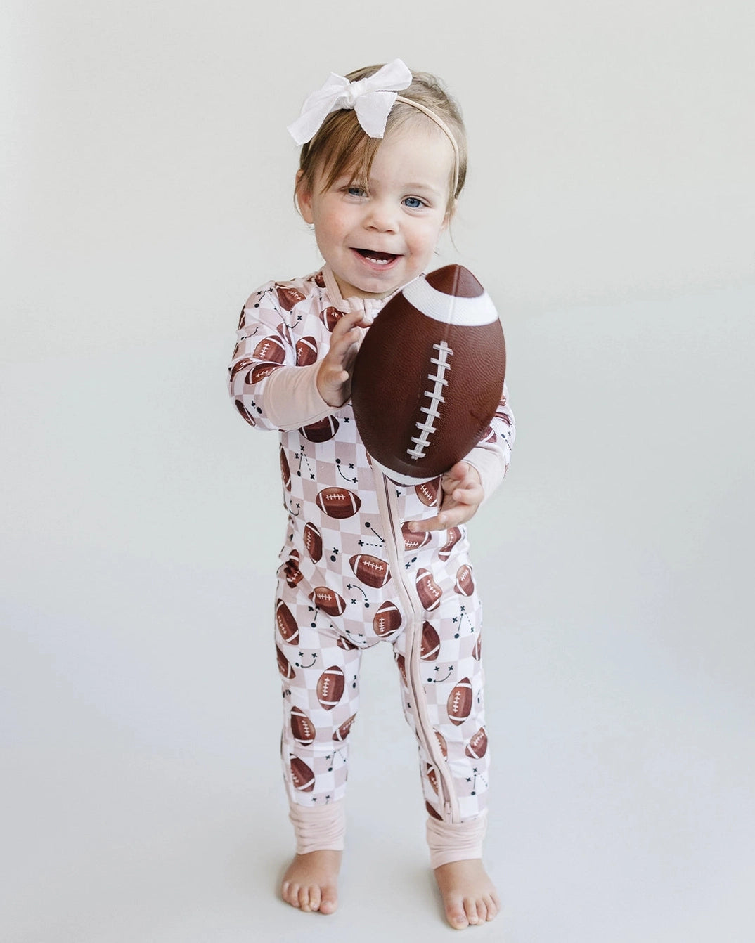 GAME DAY BAMBOO ROMPER