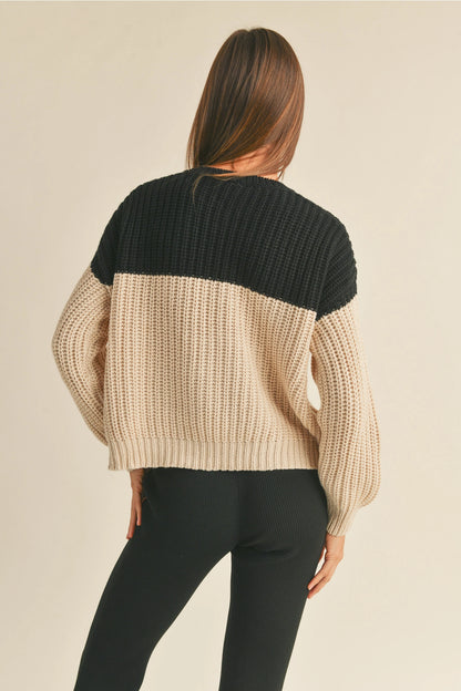 COLORBLOCKED SWEATER