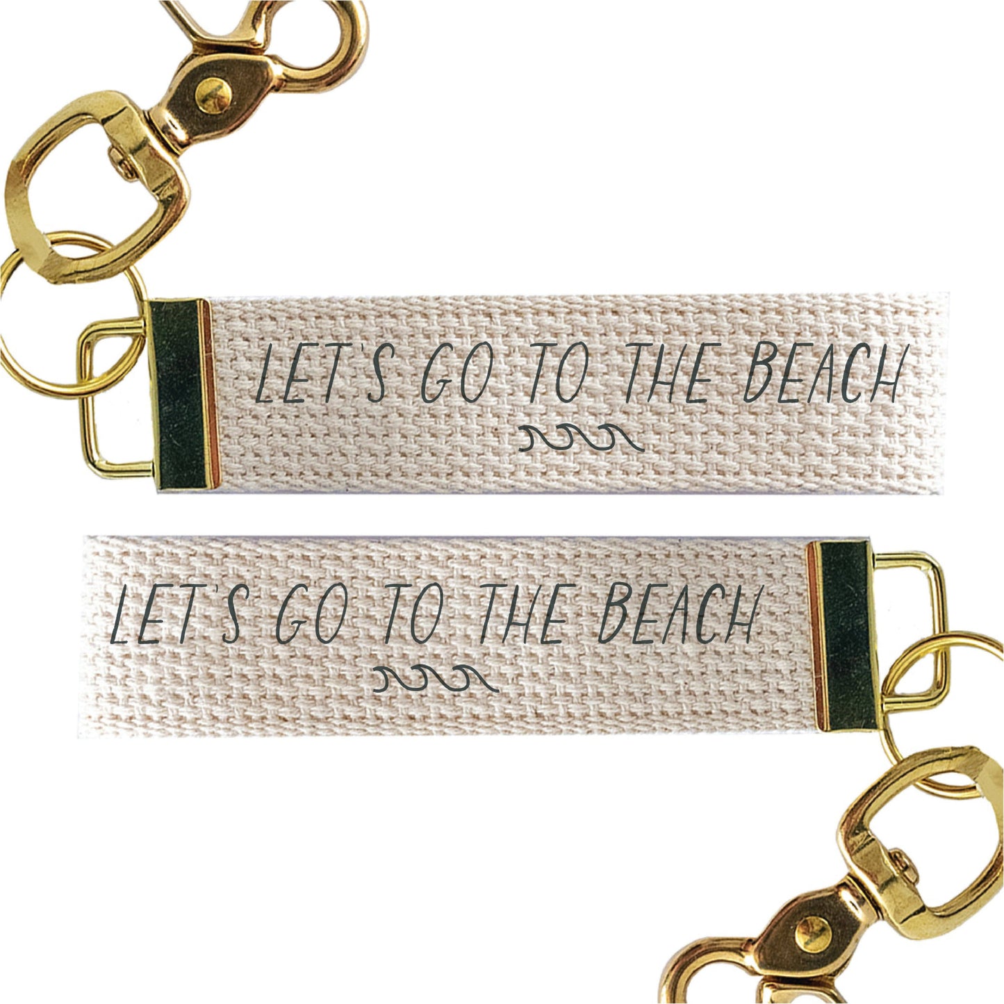 Let’s Go To The Beach Keychain