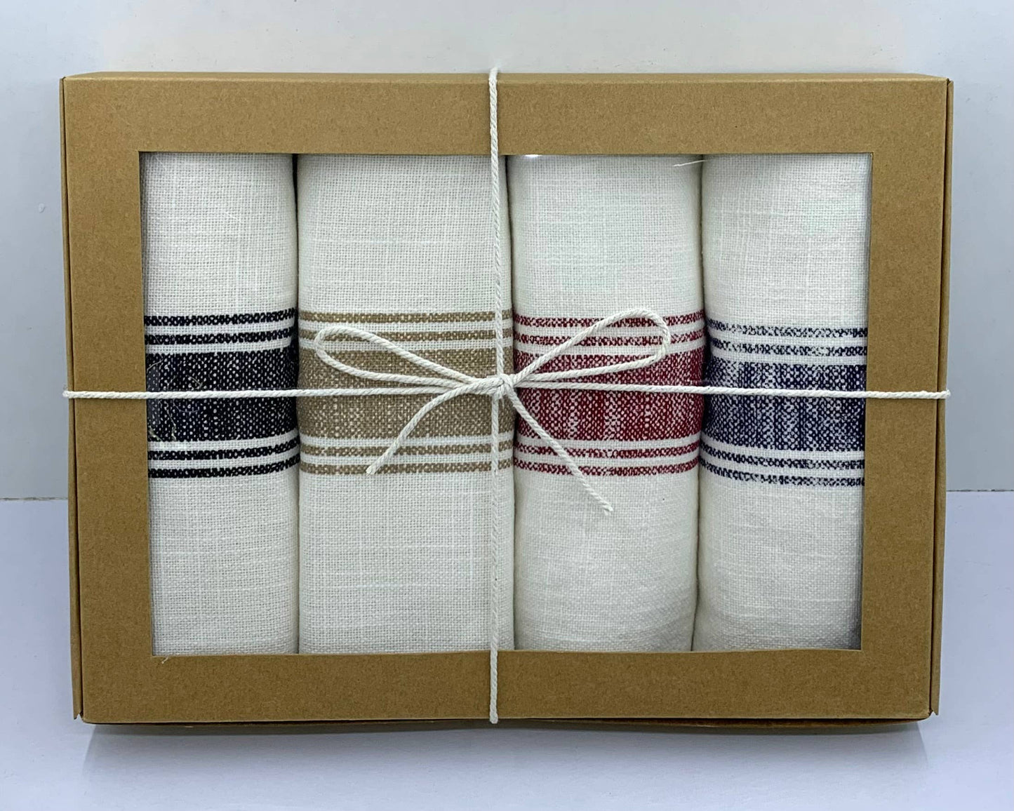Set Of 4 Kitchen Towels in Gift Box