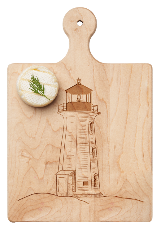 Artisan Maple Paddle Board | Lighthouse | 9 x 6"