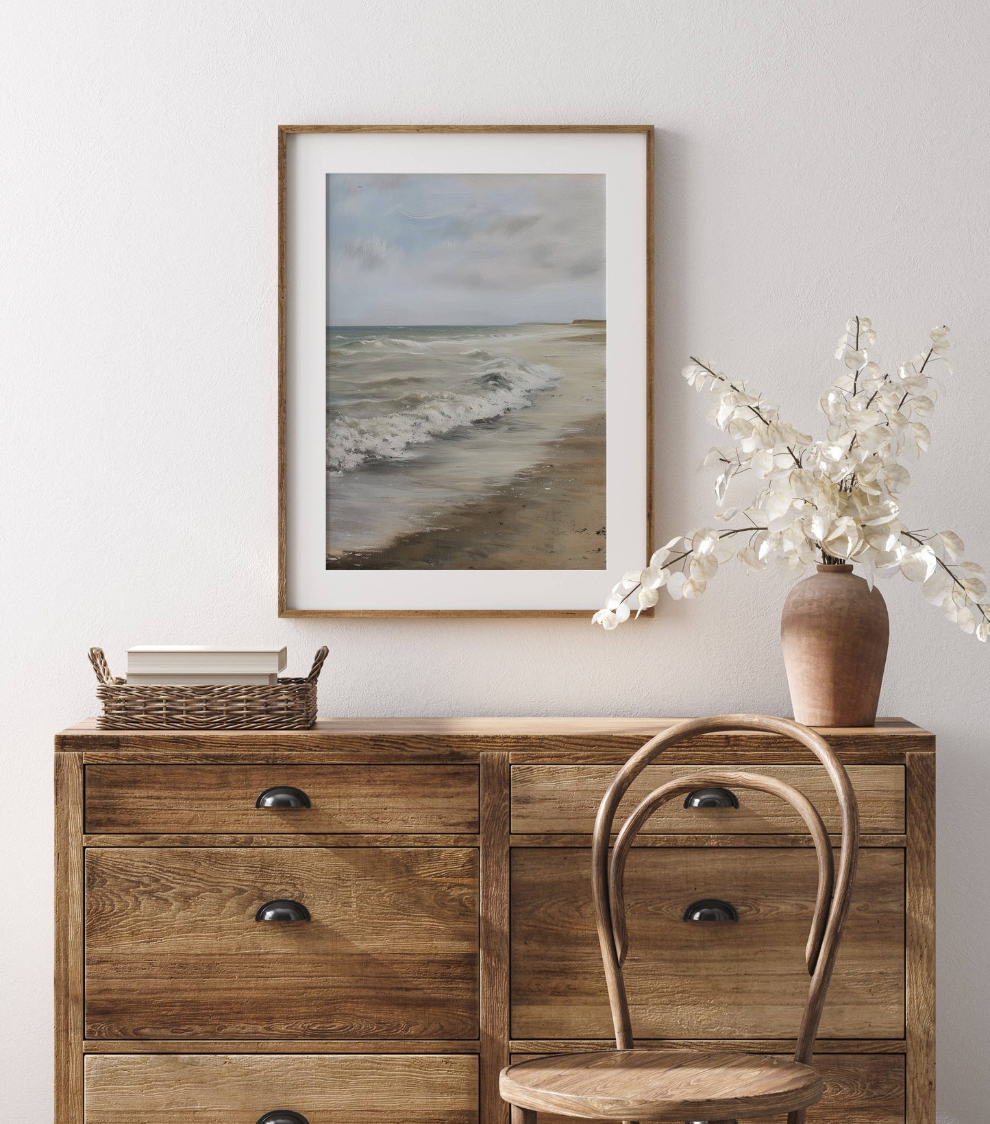 Seashore Art Print on Canvas