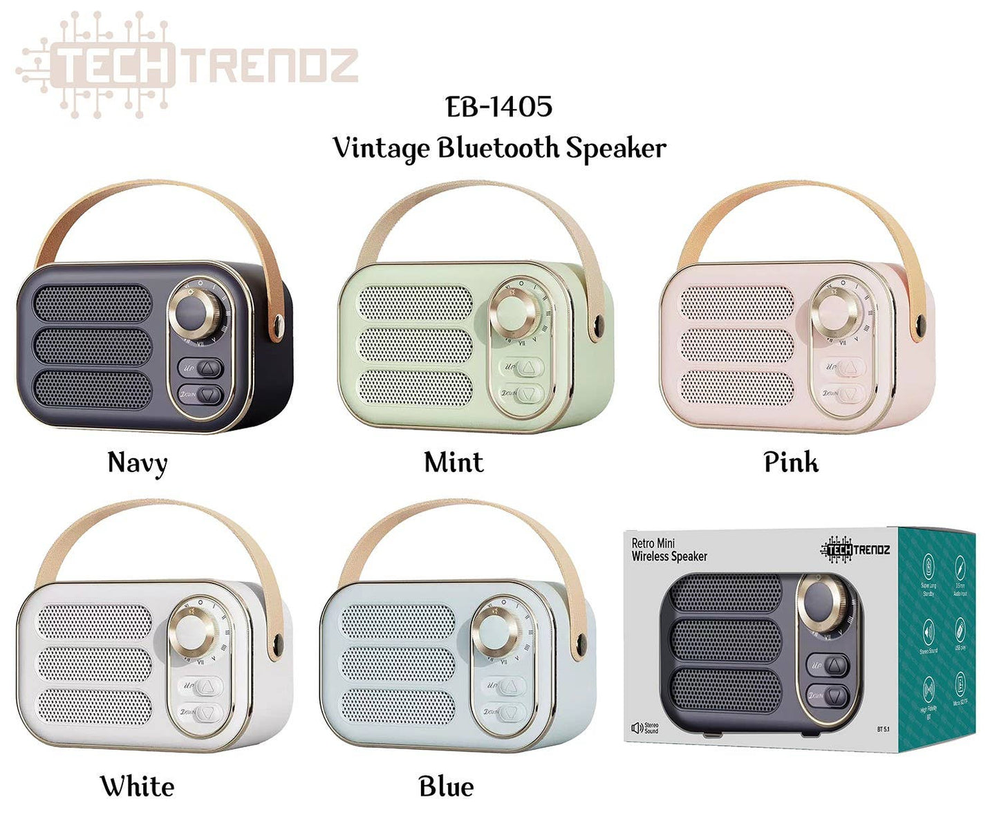 Vintage Bluetooth Speaker
