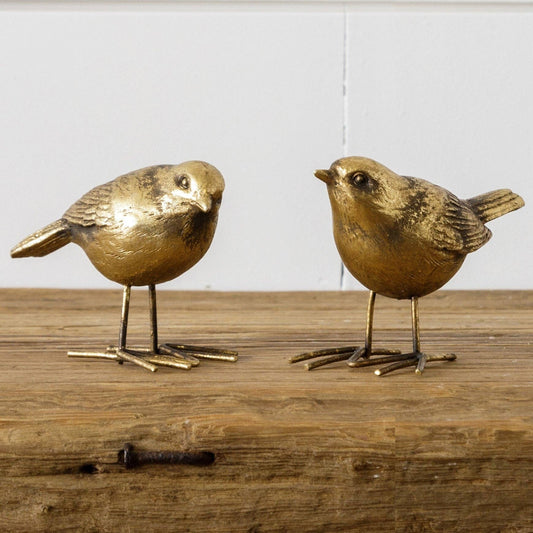 Brass Birds Figurine