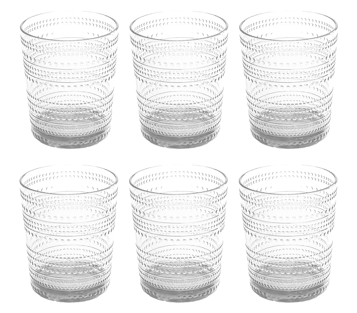 Beaded DOF Shatterproof Premium Plastic Drinkware Collection