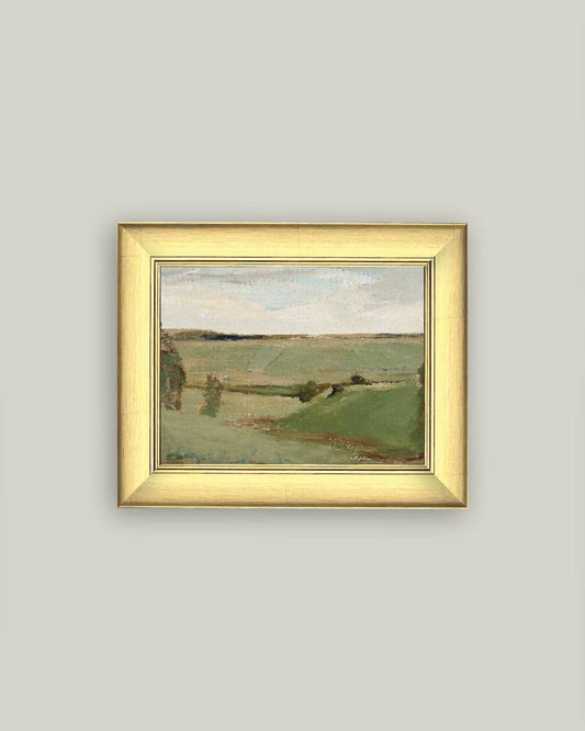 STUDIES BY A RIVER FRAMED ART