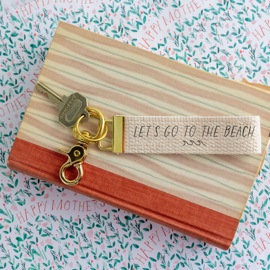 Let’s Go To The Beach Keychain
