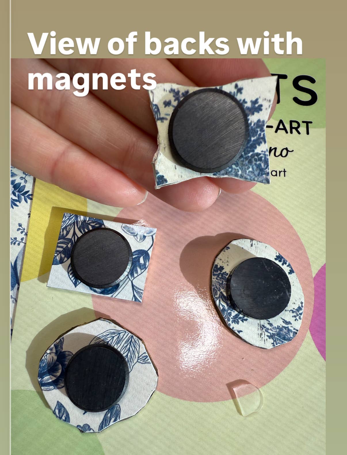 Bird Magnets (Set of 4 each) Bird theme