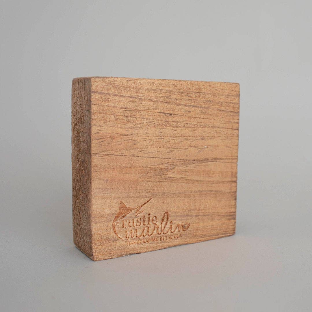Westport Happy Place Wood Block