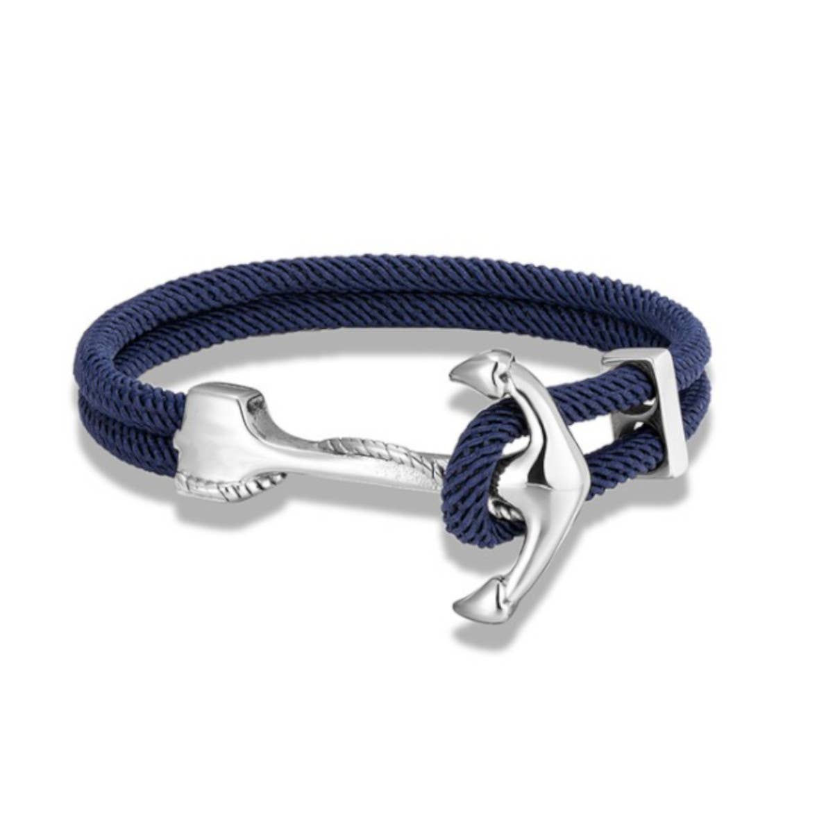 Anchor Rope Bracelet - Navy