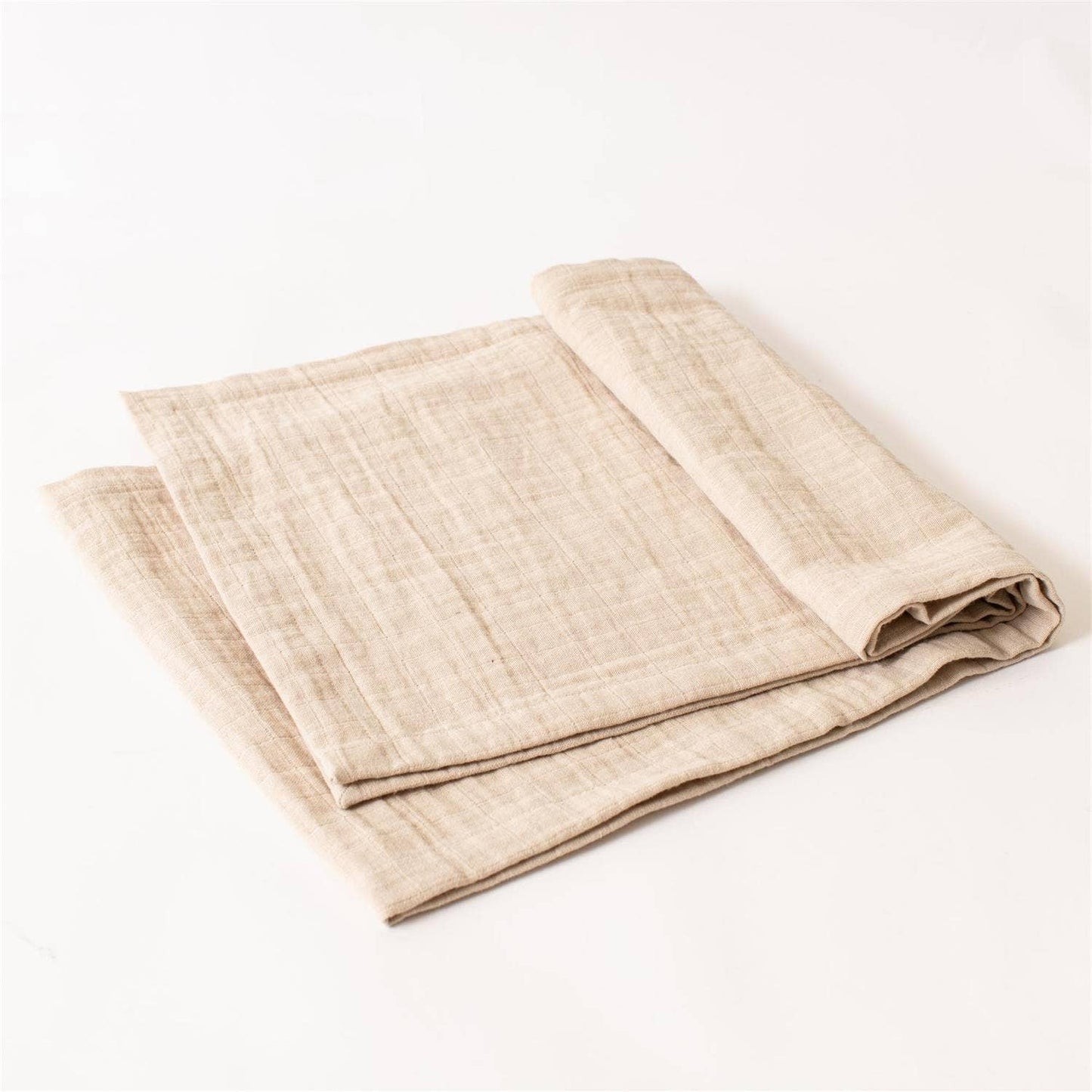 Tan Double Weave Table Runner