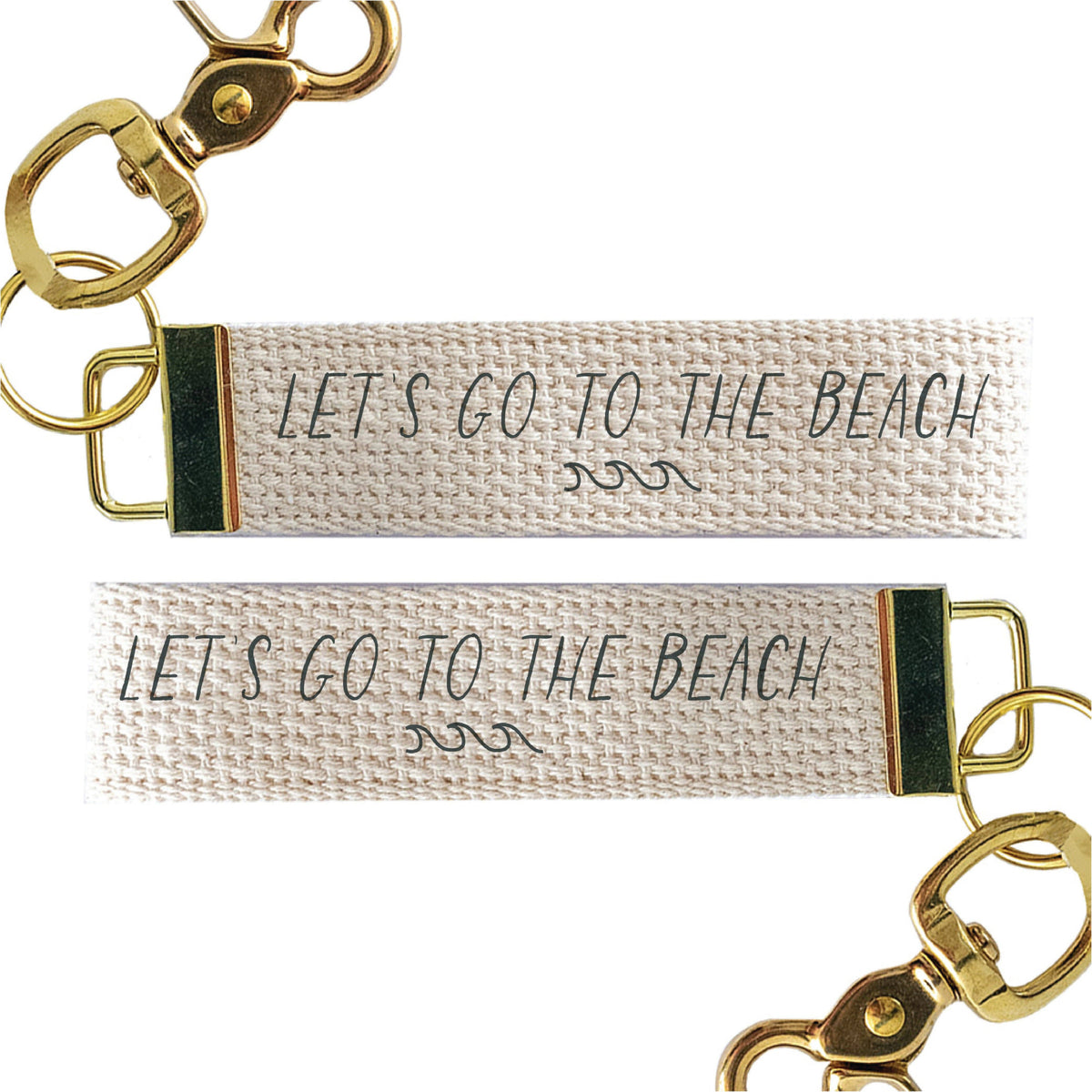 Let’s Go To The Beach Keychain