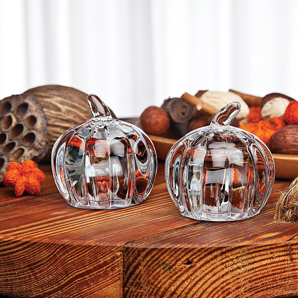 Harvest Pumpkin Salt & Pepper Shaker Set