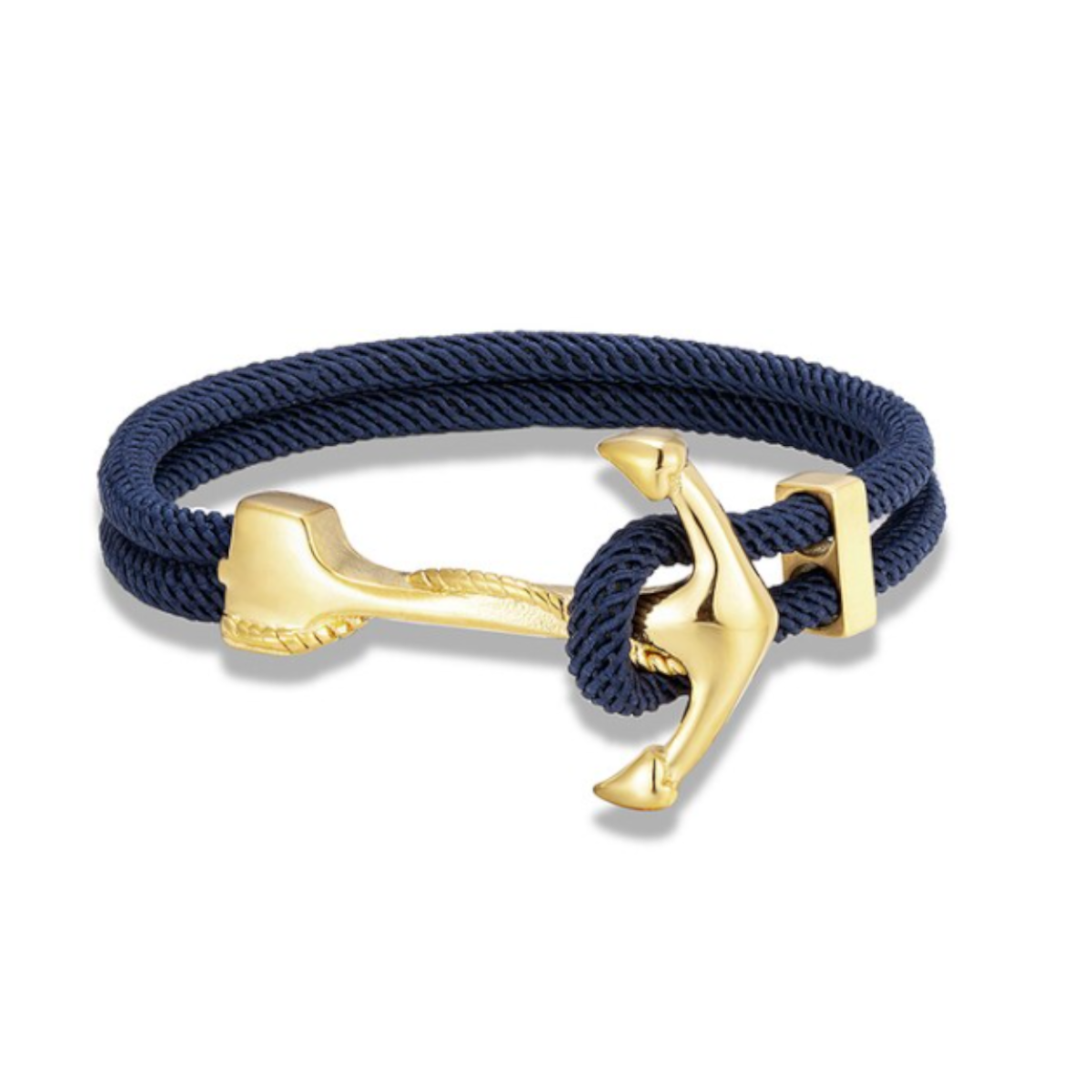 Anchor Rope Bracelet - Navy