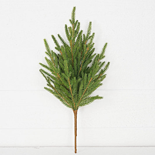 32301- 19IN SPRAY-SOFT TOUCH EVERGREEN NORFOLK PINES