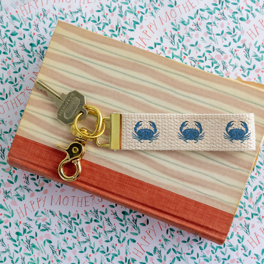 Blue Crab Keychain