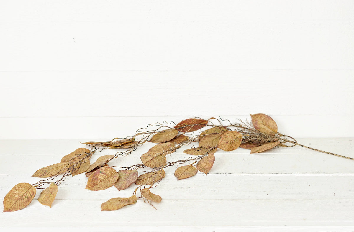 530966- 4ft Dripping Garland-Soft Touch Mini Magnolia Leaves