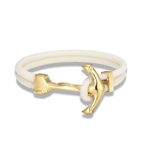 Anchor Rope Bracelet - Off White