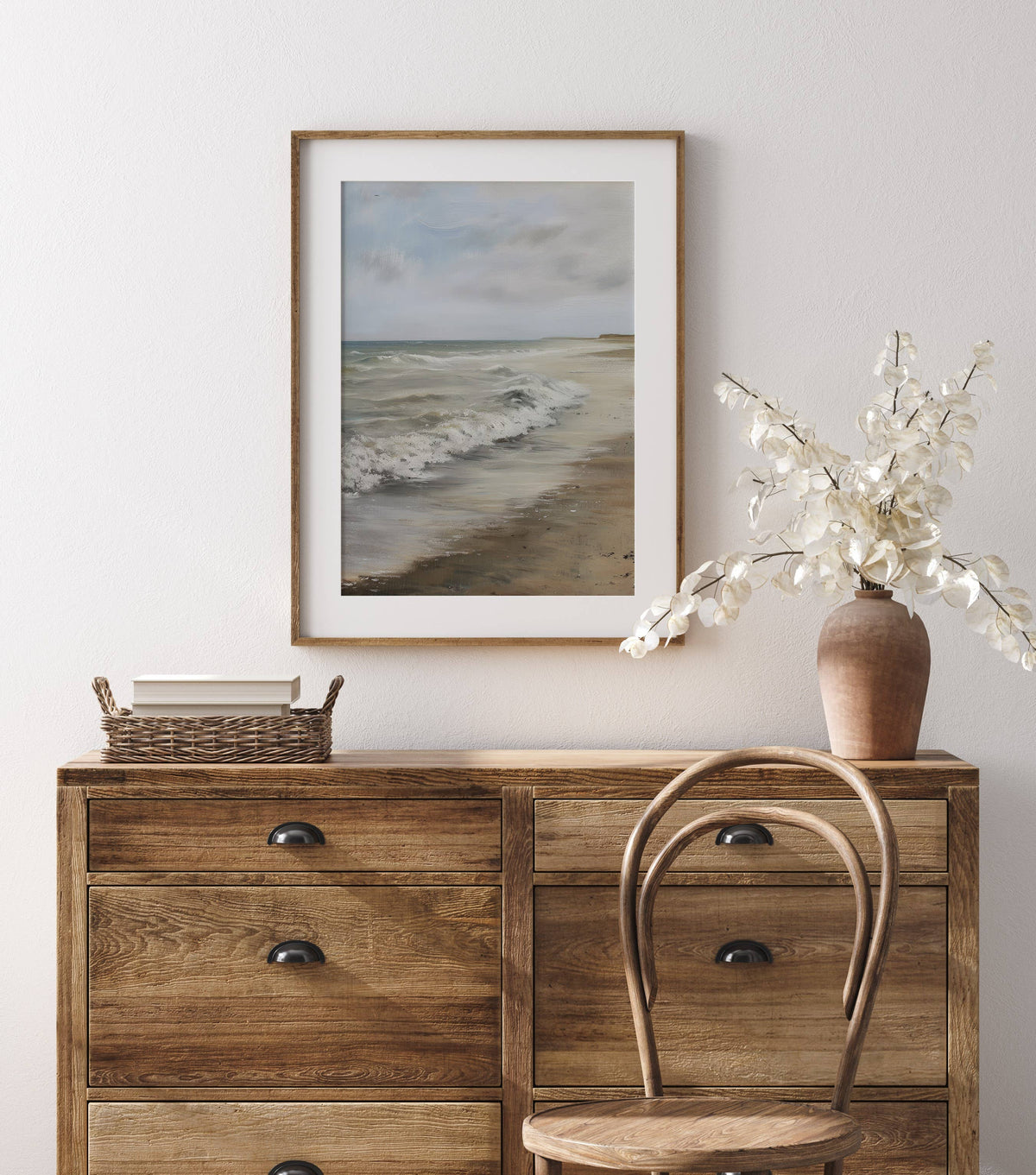Seashore Art Print on Canvas