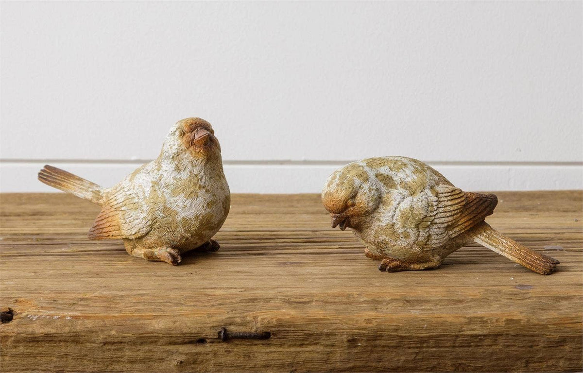 Birds - Natural Weathered Finish (Pk/04 Ast)