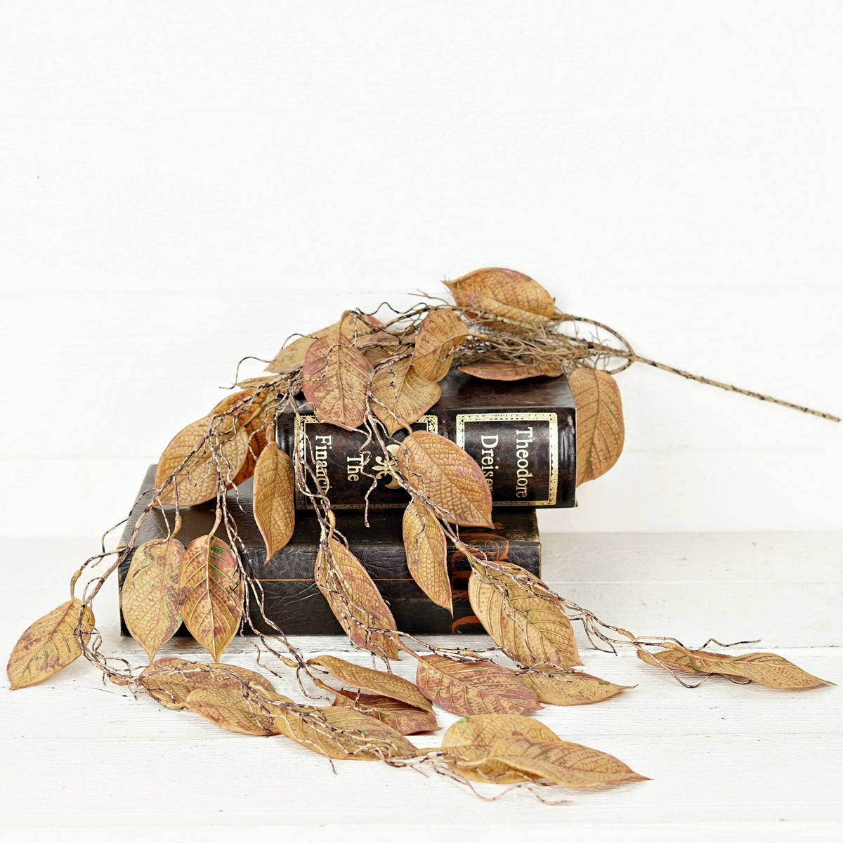530966- 4ft Dripping Garland-Soft Touch Mini Magnolia Leaves