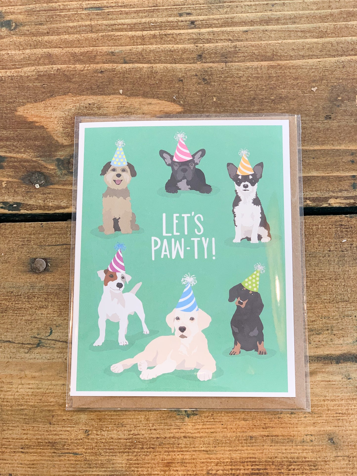PAW-TY DOGS BIRTHDAY CARD