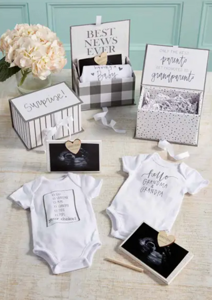 BABY ANNOUNCEMENT GIFT SET