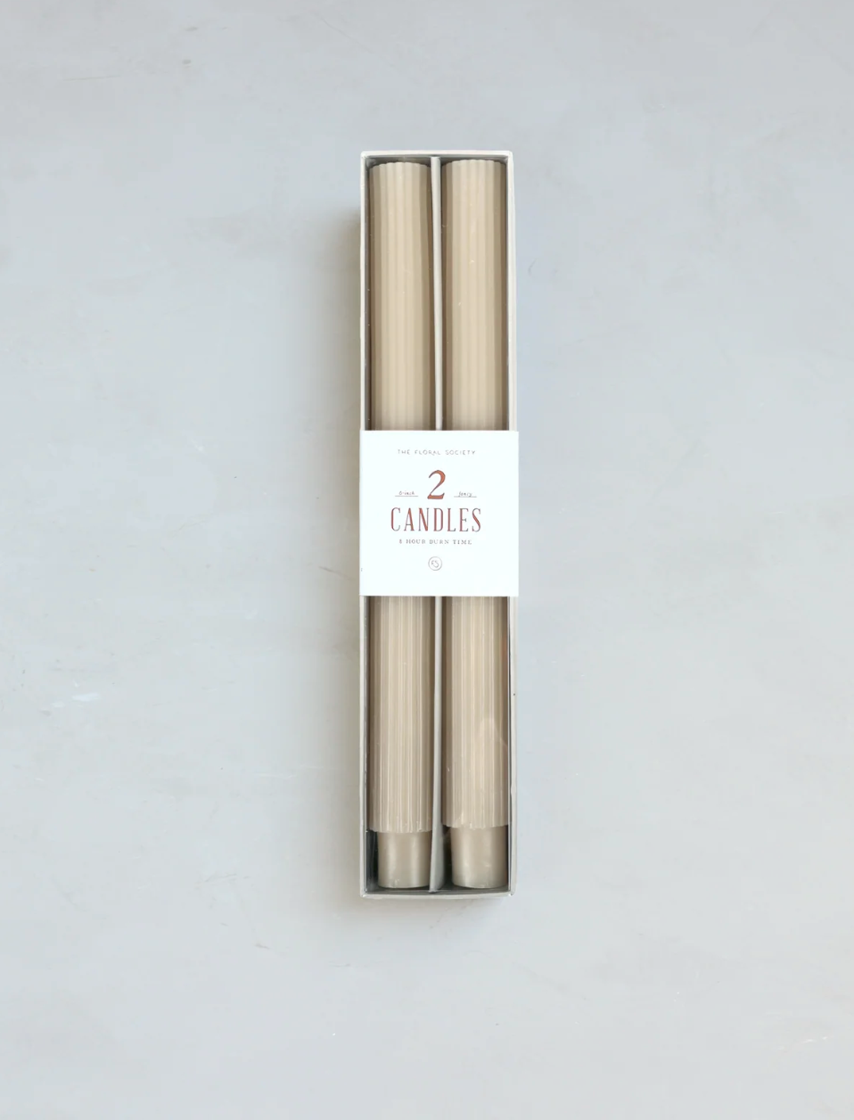 FANCY TAPER 10" CANDLE SET