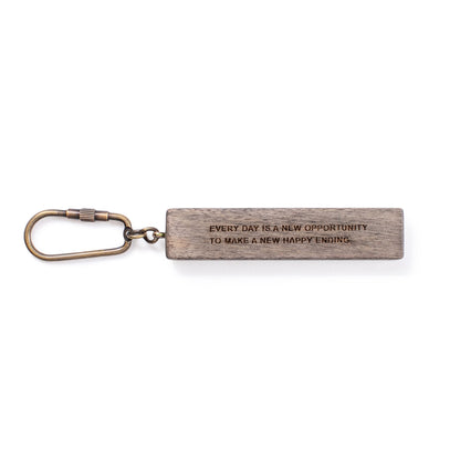 WOOD KEYCHAIN